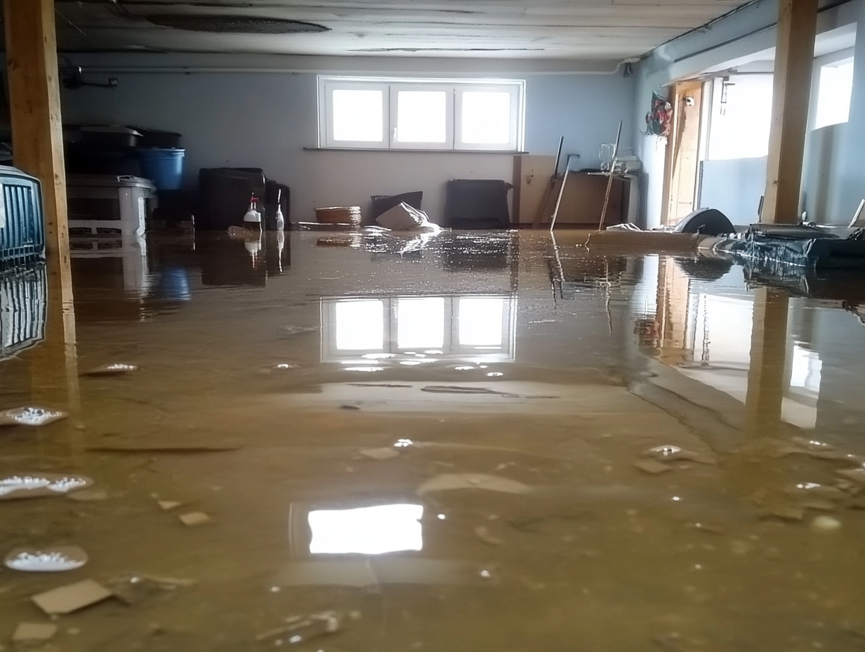 Flooded Basement Cleanup