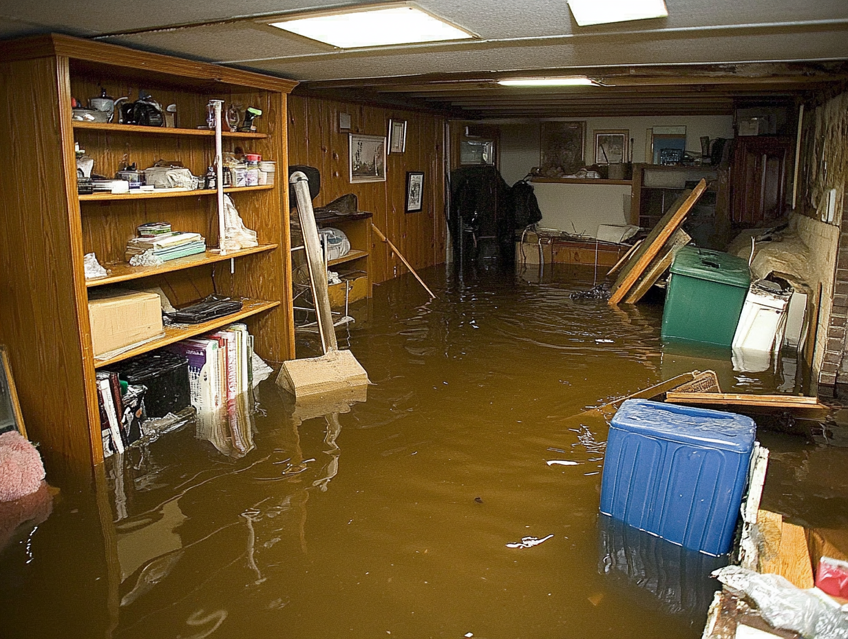 Flooded Basement Cleanup
