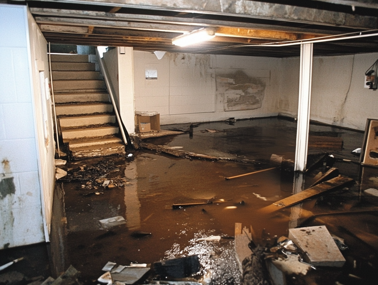 Flooded Basement Cleanup